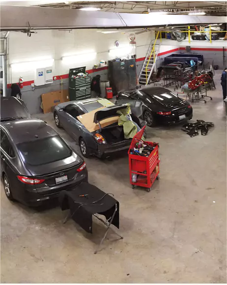 Cars repairing